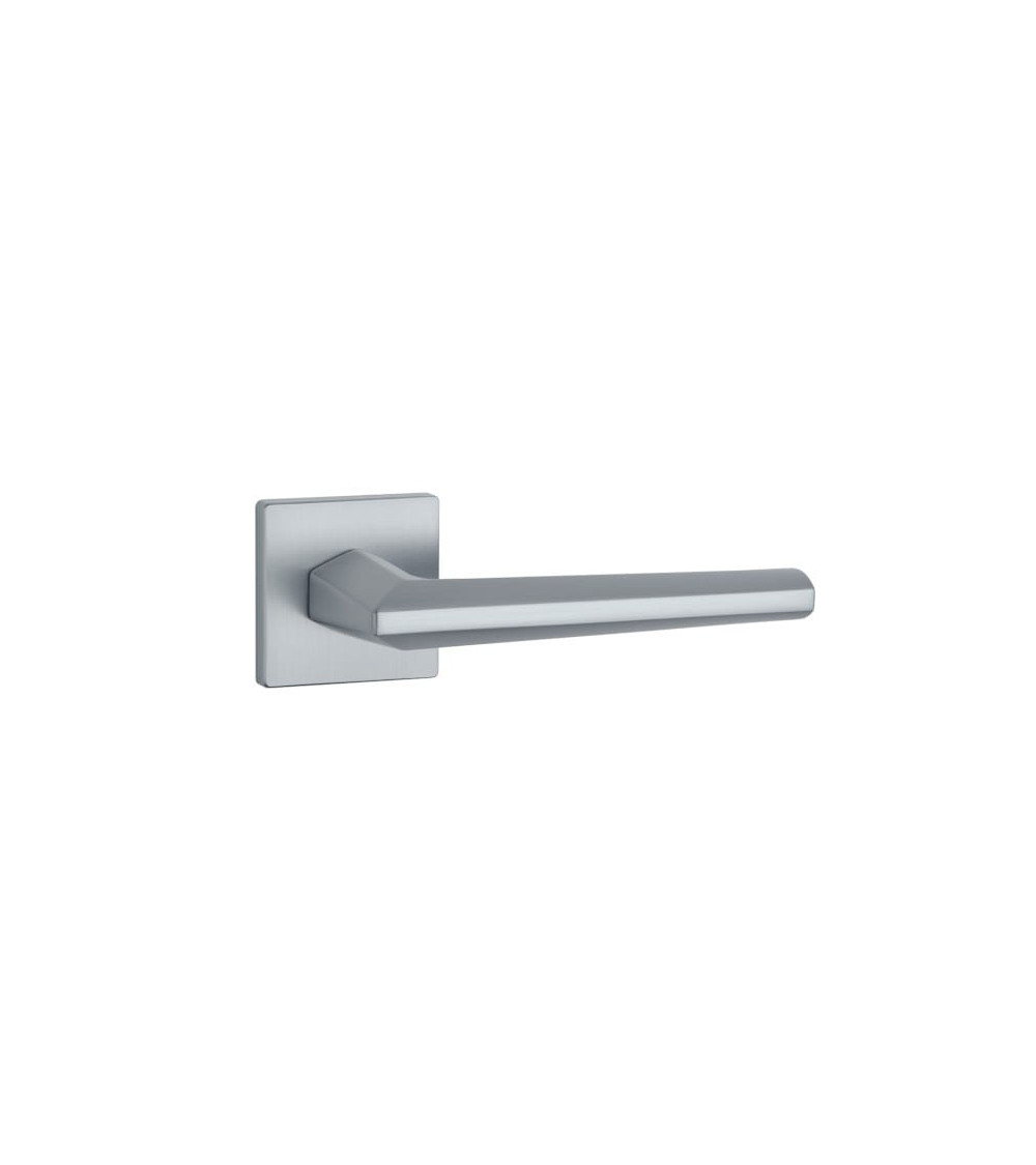 Manilla de puerta cromo satinado JASMINA diseño decorativo