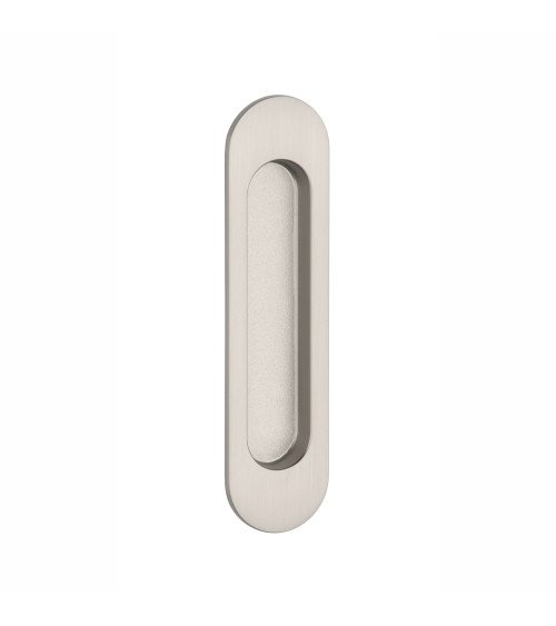 Tirador de puerta corredera níquel satinado APRILE 7040 tirador de diseño