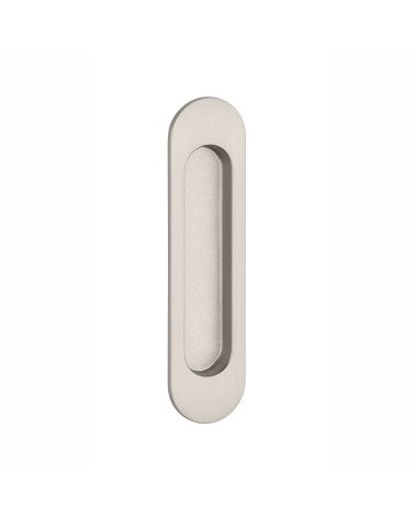Tirador de puerta corredera níquel satinado APRILE 7040 tirador de diseño