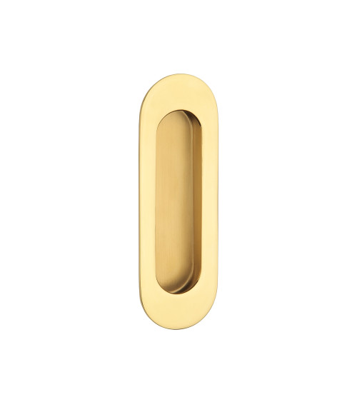 Tirador de puerta corredera oro pulido STERK 1717 tirador de diseño