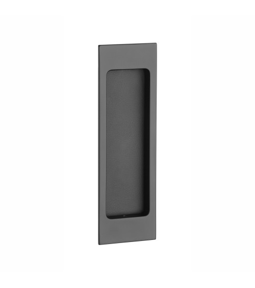 Tirador de puerta corredera negro / cuero APRILE HD 240 tirador de diseño