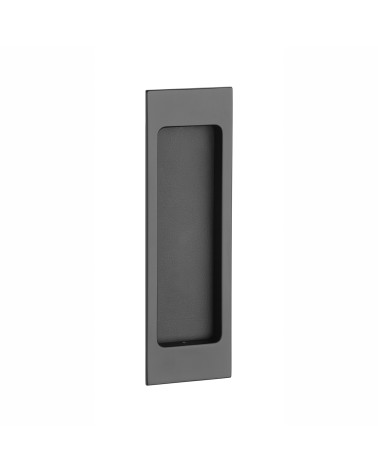 Tirador de puerta corredera negro / cuero APRILE HD 240 tirador de diseño