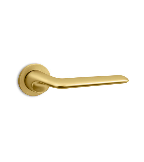 Manija de puerta oro mate Ento Elan diseño