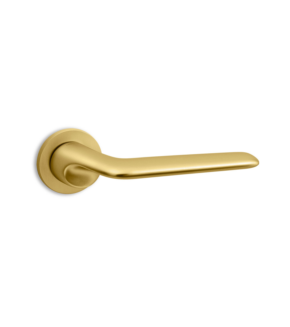 Manija de puerta oro mate Ento Elan diseño