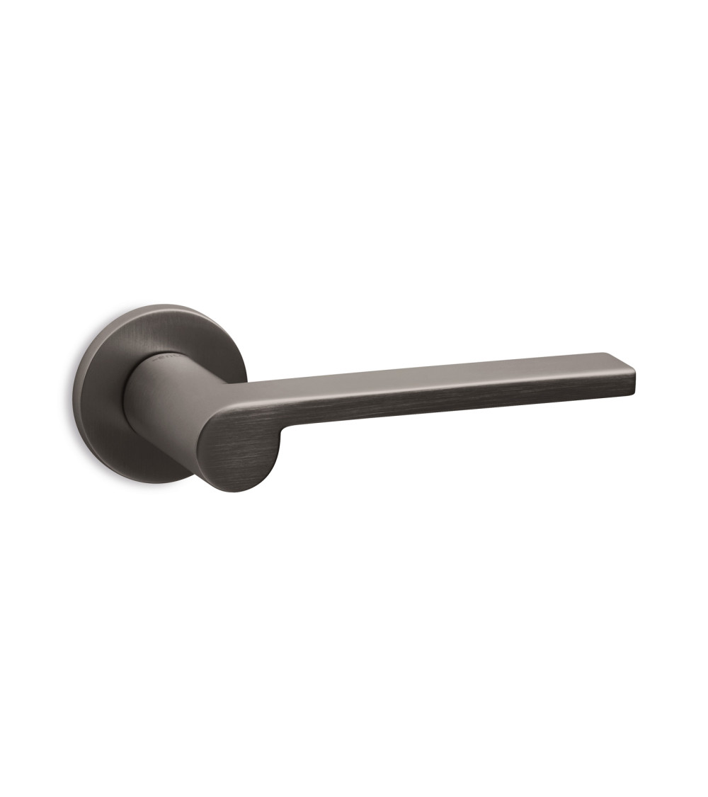 Manija de puerta grafito Ento Lev ferretería decorativa
