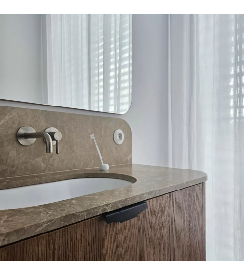 Tirador de mueble en latón KARLA BLACK tirador de diseño