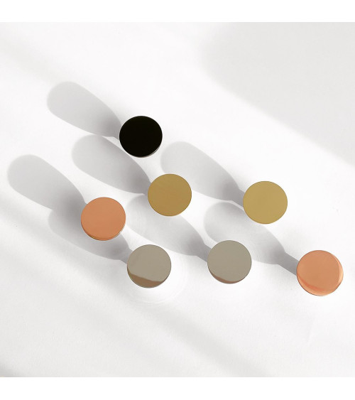 Tirador de mueble de cobre LUNA M diseño