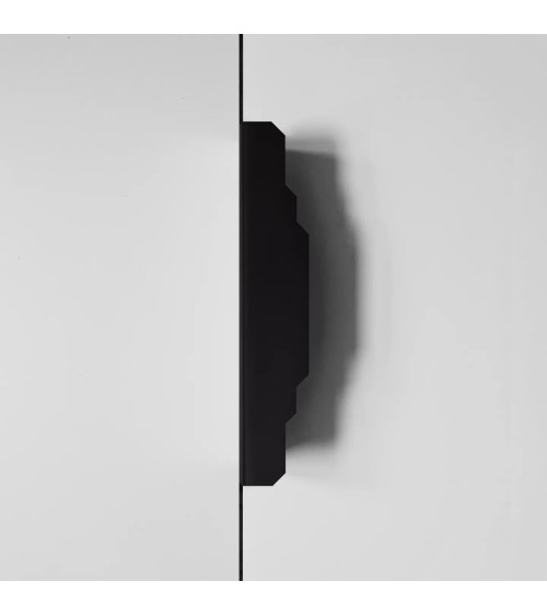Tirador de mueble en latón KARLA BLACK tirador de diseño