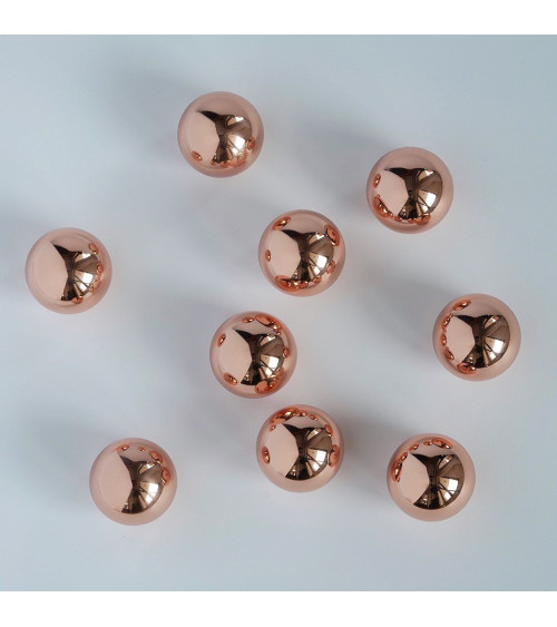 Botón de mueble cobre ODETE M tirador de diseño