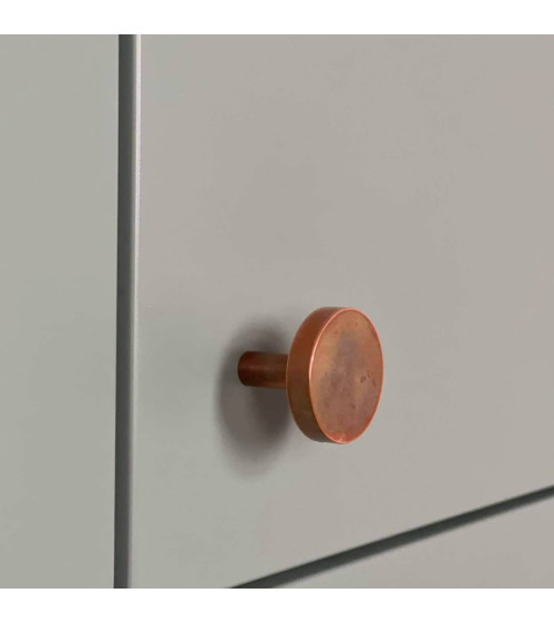 Botón de mueble en latón NENA M diseño