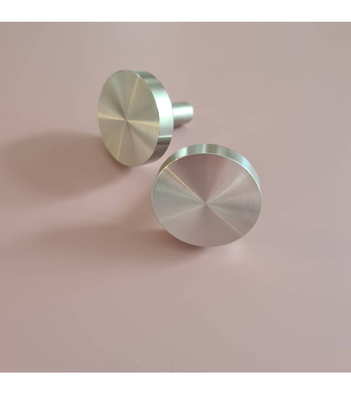 Botón de mueble cromo pulido NENA M diseño