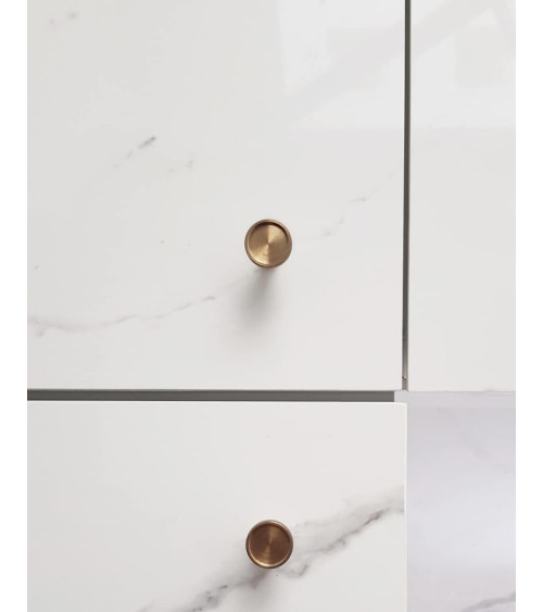 Botón de mueble de latón VERA S tirador de diseño