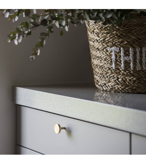 Botón de mueble cromo pulido NENA M diseño