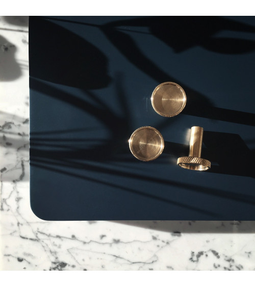 Botón de mueble de latón VERA S tirador de diseño