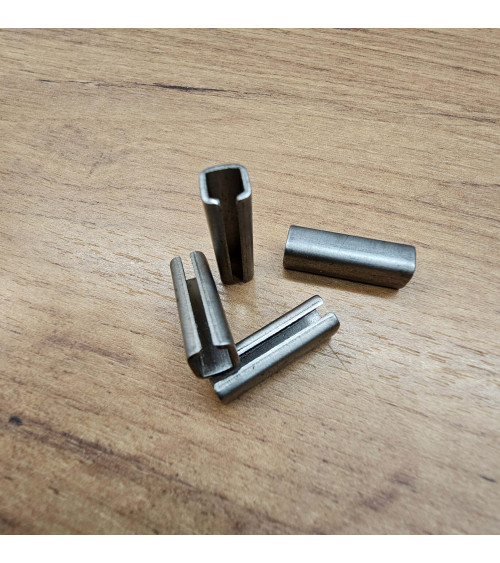 Adaptador reductor de metal, de 4 mm a 6 mm, para varilla cuadrada de WC de 4 mm
