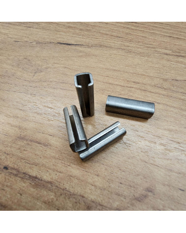 Adaptador reductor de metal, de 4 mm a 6 mm, para varilla cuadrada de WC de 4 mm