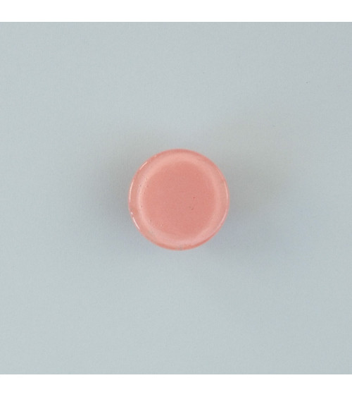 Botón de mueble de cristal rosa