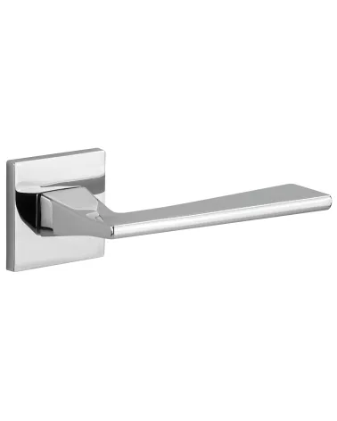 Manecilla de puerta cromo satinado VS SPY cuadrada - diseño