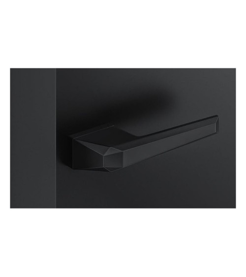 Tirador de puerta negro Prisme diseño tirador