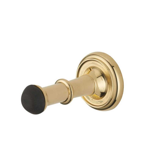 Tope de puerta torneado de pared B1002