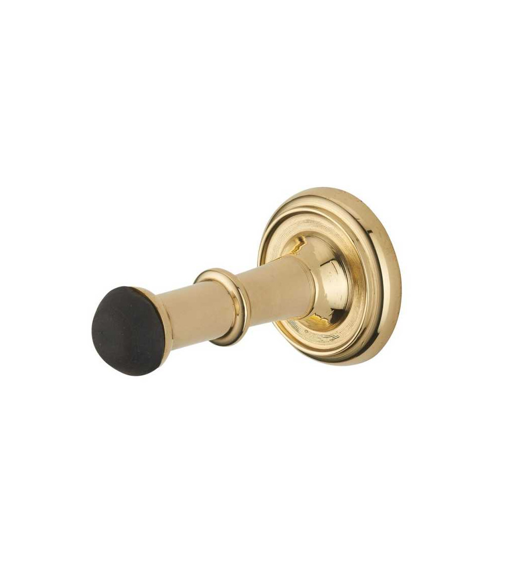 Tope de puerta torneado de pared B1002