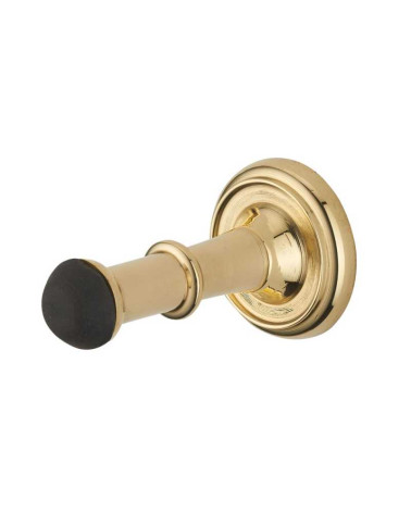 Tope de puerta torneado de pared B1002