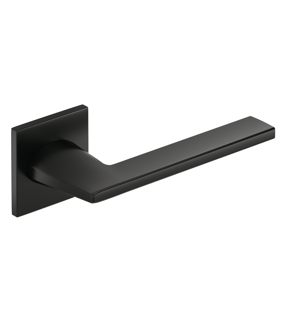 Tirador de puerta negro Harmony diseño