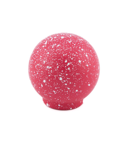 Botón de mueble de madera de haya rosa oscuro/blanco Mezcla tirador de diseño