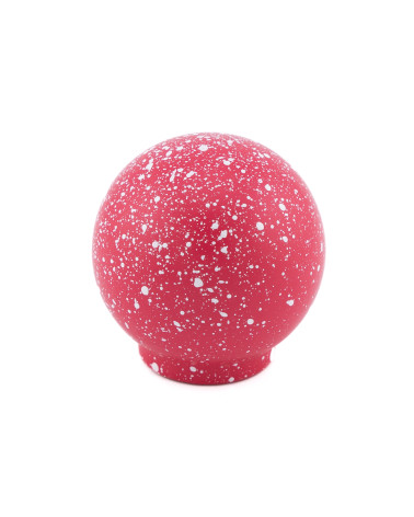 Botón de mueble de madera de haya rosa oscuro/blanco Mezcla tirador de diseño