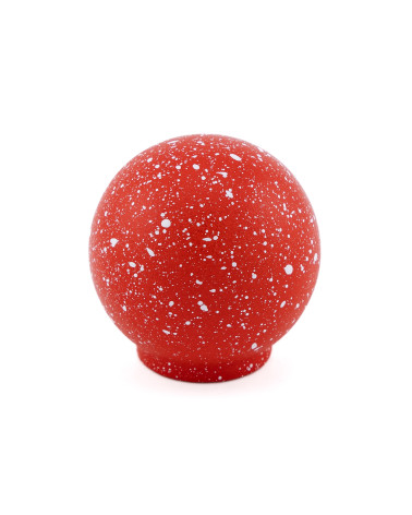 Botón de mueble de madera de haya rojo/blanco Mezcla tirador de diseño