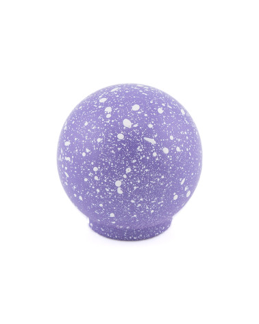 Botón de mueble de madera de haya lavanda/blanco Mezcla tirador de diseño