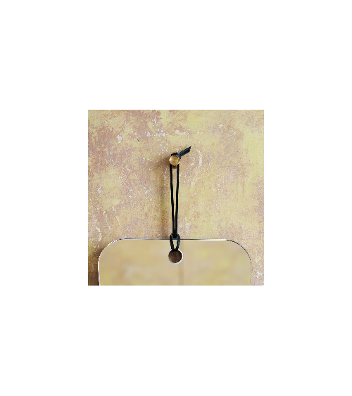 Percha de pared de latón Ina S