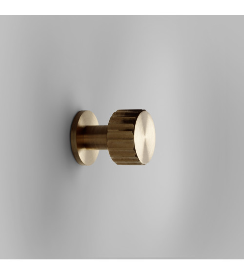 Percha de pared de latón Lexi XS