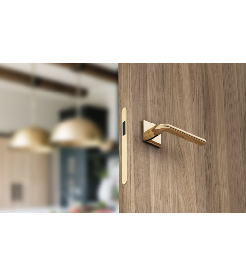 Tirador de puerta oro mate Scandi slim diseño