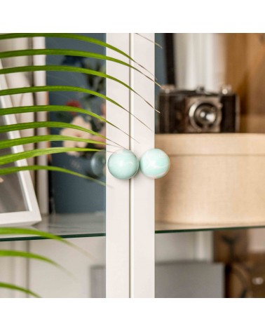 Botón de mueble en madera de Haya Aqua - tirador de diseño