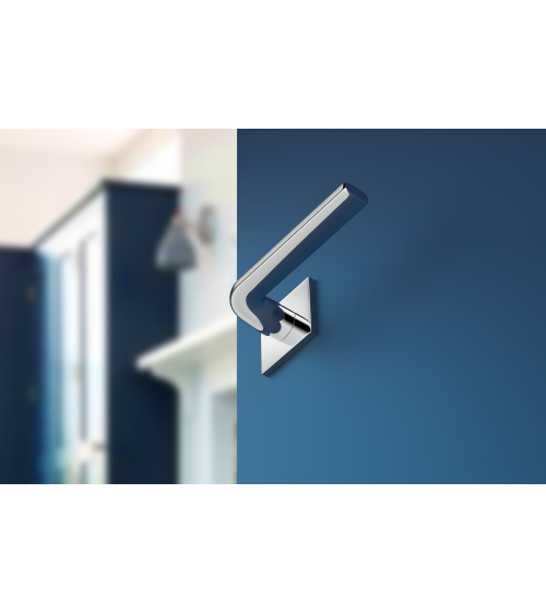 Tirador de puerta cromo pulido Scandi slim diseño
