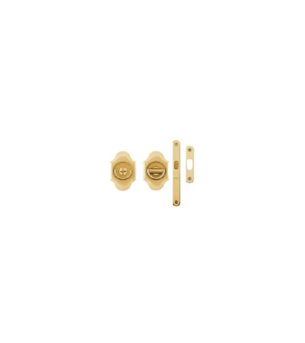 Kit de tiradores empotrados para puerta corredera MANDELLI 1018TLN/S con cerradura