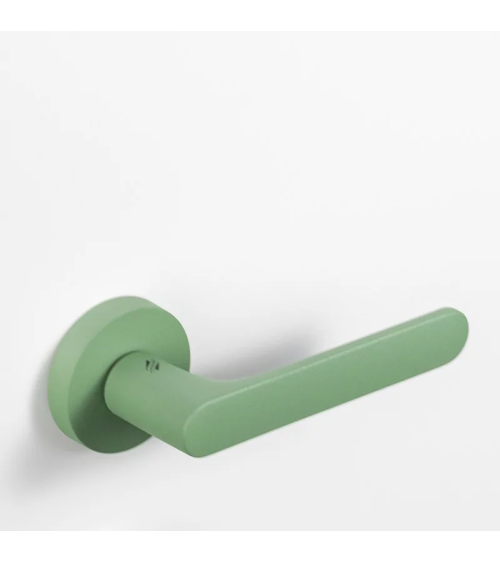 Tirador de puerta de color VERDE guisante - Moon One Ronde