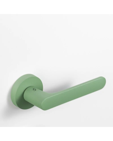 Tirador de puerta de color VERDE guisante - Moon One Ronde