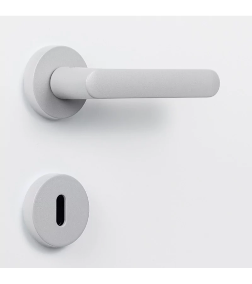 Tirador de puerta de color Gris claro - Moon One Ronde