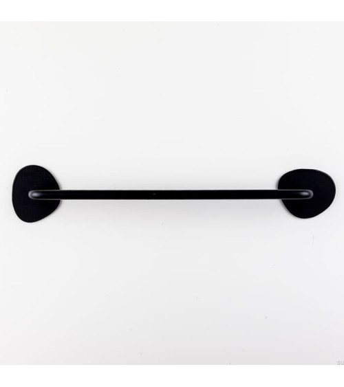 Tirador de mueble de acero INK Negro