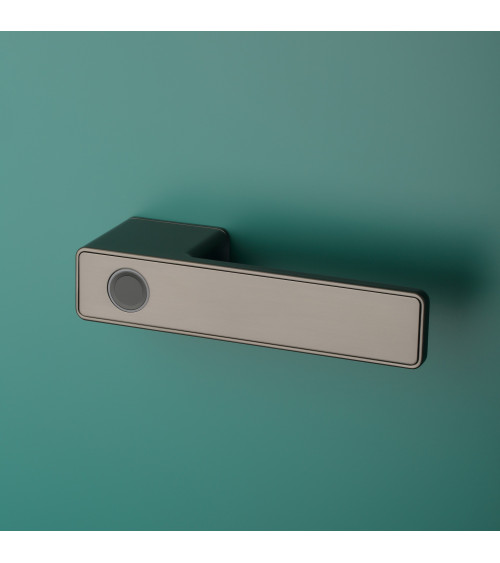 Tirador de puerta electrónico moderno MAHONIA tirador de diseño para diestros sostenido con una mano
