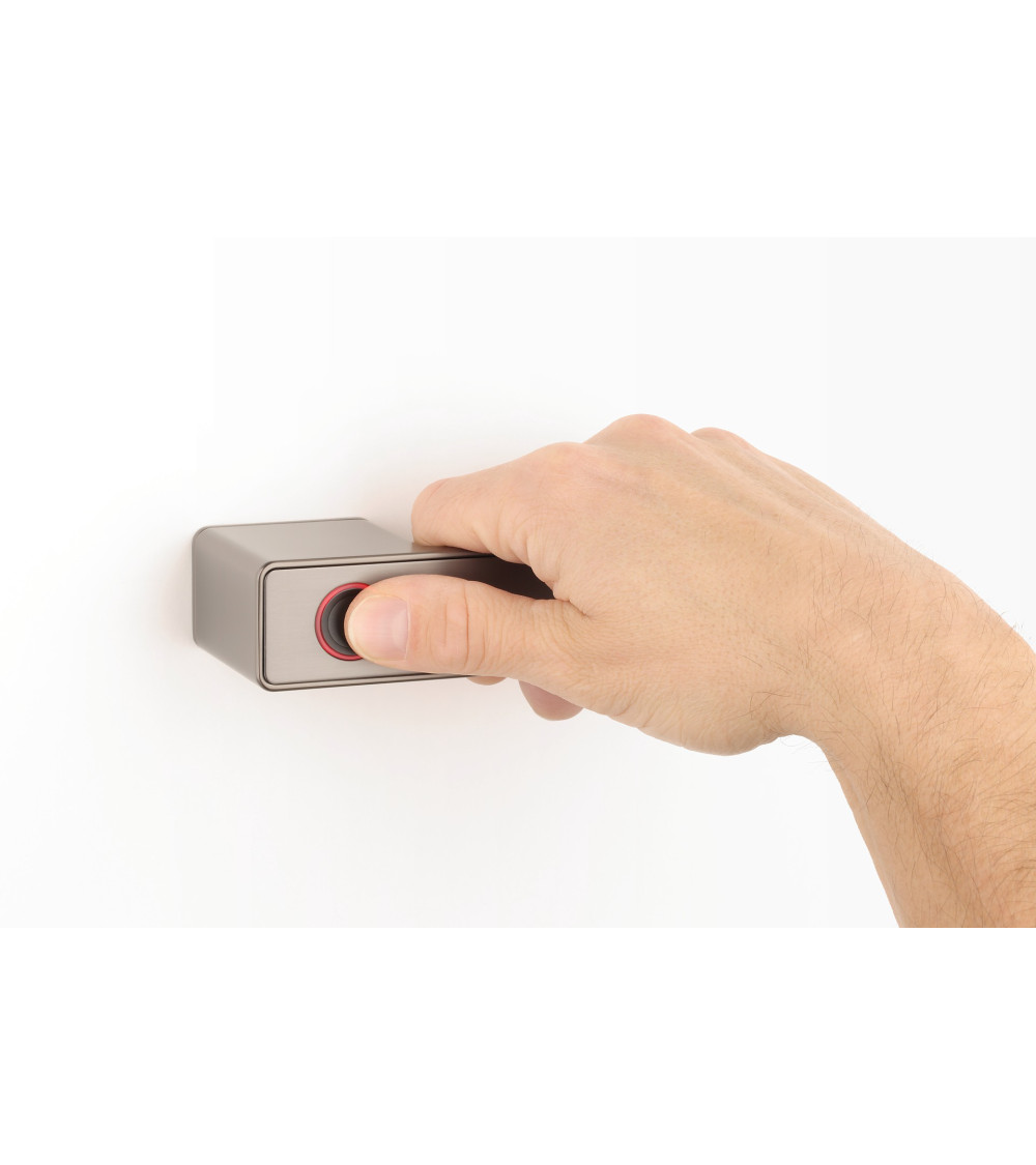 Tirador de puerta electrónico moderno MAHONIA tirador de diseño para diestros sostenido con una mano