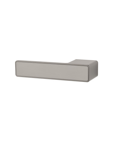 Tirador de puerta electrónico moderno MAHONIA tirador de diseño para zurdos visto de frente
