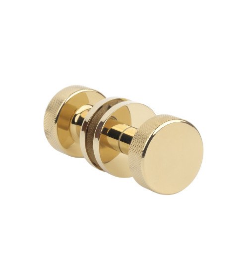 Botón de puerta dorado pulido TUJA tirador de diseño