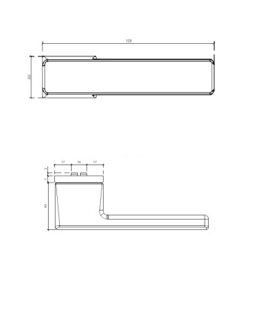Tirador de Puerta Cromo Satinado para un ambiente refinado - BRISA