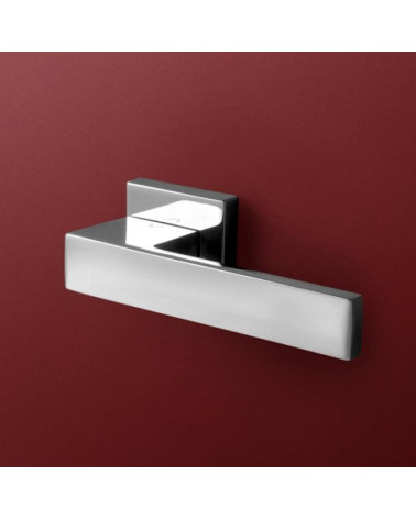 Tirador de Puerta Bicolor Cromo/blanco Refinado - Modelo TOTAL