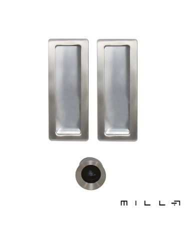 Kit manilla cuvette con picaporte acero inoxidable manilla de diseño