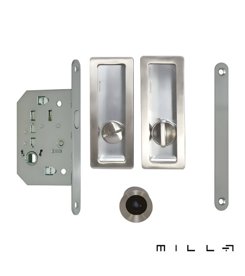 Kit manilla cuvette con condena acero inoxidable herrajes de diseño