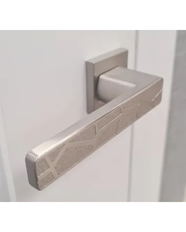 Manilla de puerta en zamak Volare diseño vista ampliada
